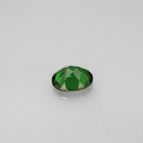 Chrome Tourmaline Gemstone in 4.9 x 4.1 mm Size for Sale, Chrome Tourmaline Stone in Green Color