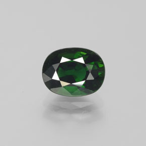 1.4ct Oval Facet Green Chrome Tourmaline for sale thumb image of 1.4ct Oval Facet Green Chrome Tourmaline (ID: 377276)
