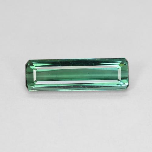 13,8 x 4,3mm Tormalina cromo verde Taglio ottagonale dal Mozambico, peso di 1,88 ct, pietra preziosa naturale non trattati in purezza VS, Tormalina cromo 1pz - il colore è Verde scuro, durezza Mohs di 7 - 7,5 adatto per gioielli da indossare ogni giorno, Photo A