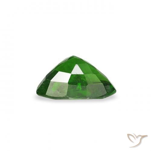 Chrome Tourmaline Gemstone in 5.3 x 3.8 mm Size for Sale, Chrome Tourmaline Stone in Dark Green Color