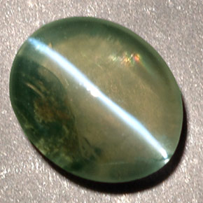 Oeil De Chat Chrysoberyl 0 9ct Ovale De Inde Pierres Precieuses Oeil De Chat Chrysoberyl 0 9ct Ovale De Inde Pierres Precieuses