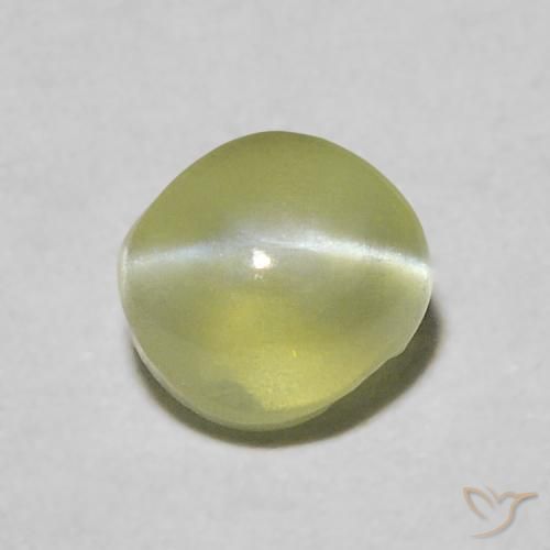 0.54 ct Oval Chrysoberyl Cat's Eye, 4.3 x 4.2 mm From Sri Lanka, Photo A