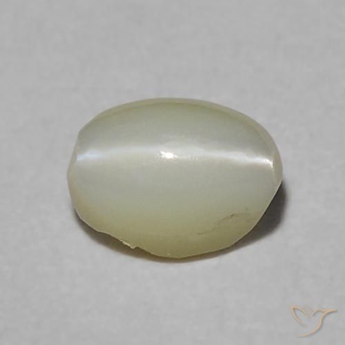 0.36 ct Oval Chrysoberyl Cat's Eye, 4.4 x 3.3 mm From Sri Lanka, Photo A
