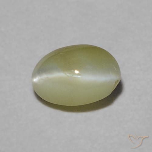 0.23 ct Oval Chrysoberyl Cat's Eye, 4.1 x 2.9 mm From Sri Lanka, Photo A