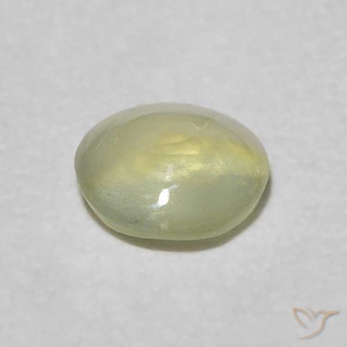 0,62 ct runder Chrysoberyll-Katzenauge-Edelstein, 5,1 mm