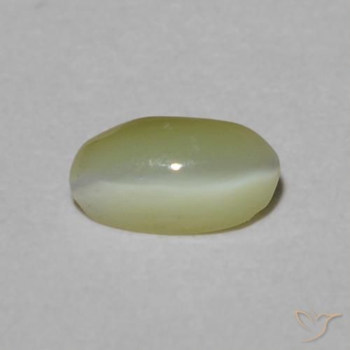 0.31 ct Oval Chrysoberyl Cat's Eye, 5.4 x 2.7 mm From Sri Lanka, Photo A