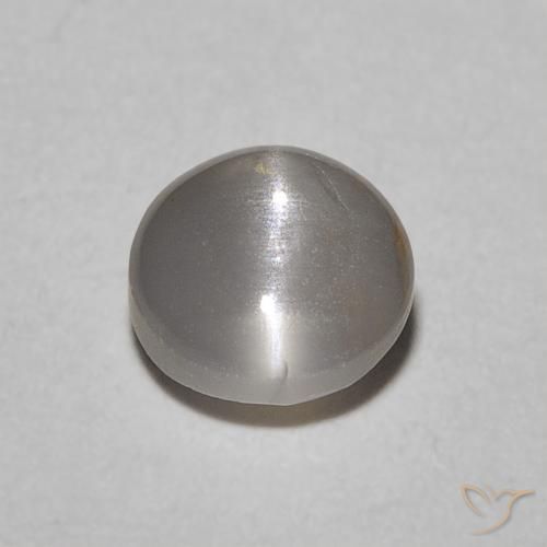 0.62 ct Oval Chrysoberyl Cat's Eye, 5.6 x 5.3 mm From Sri Lanka, Photo A