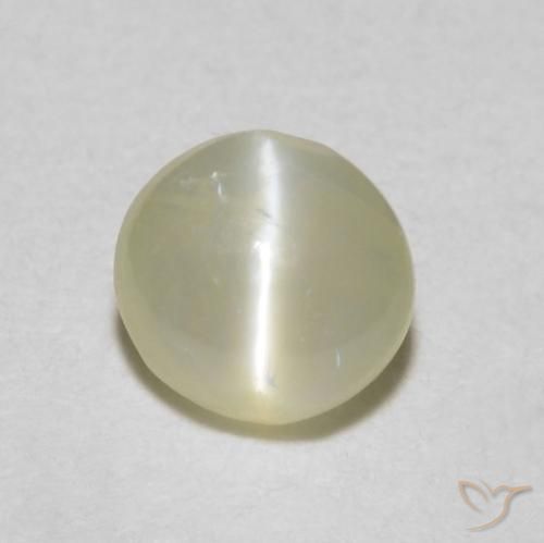 0.44 ct Oval Chrysoberyl Cat's Eye, 4 x 3.9 mm From Sri Lanka, Photo A