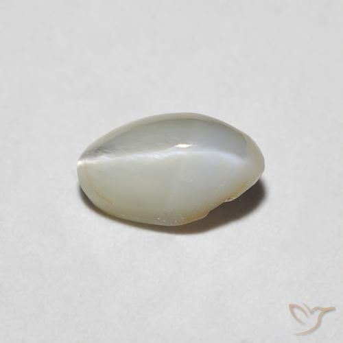 0.62 ct Oval Chrysoberyl Cat's Eye, 5.9 x 3.6 mm From Sri Lanka, Photo A