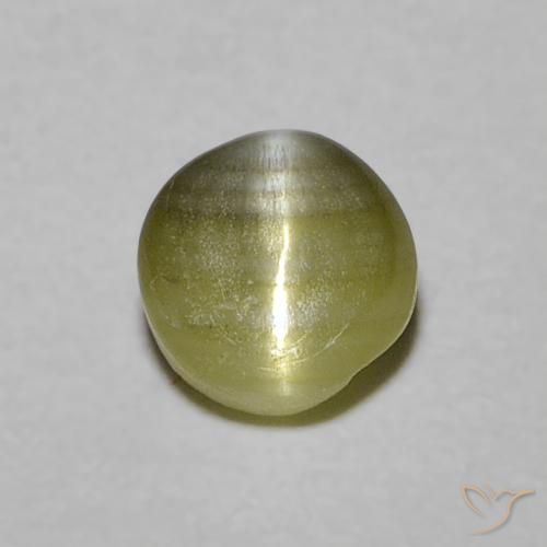0.52 ct Round Chrysoberyl Cat's Eye, 4.3 mm From Sri Lanka, Photo A