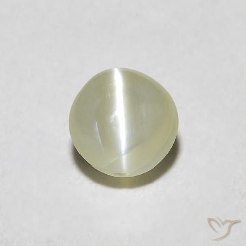 0.51 ct Round Chrysoberyl Cat's Eye, 4.3 mm From Sri Lanka, Photo A