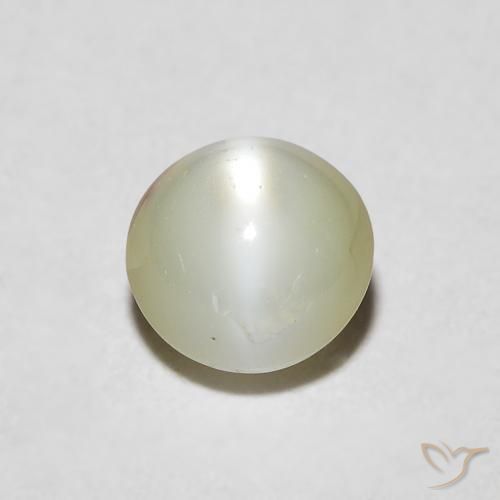0.92 ct Oval Chrysoberyl Cat's Eye, 5.2 x 5 mm From Sri Lanka, Photo A