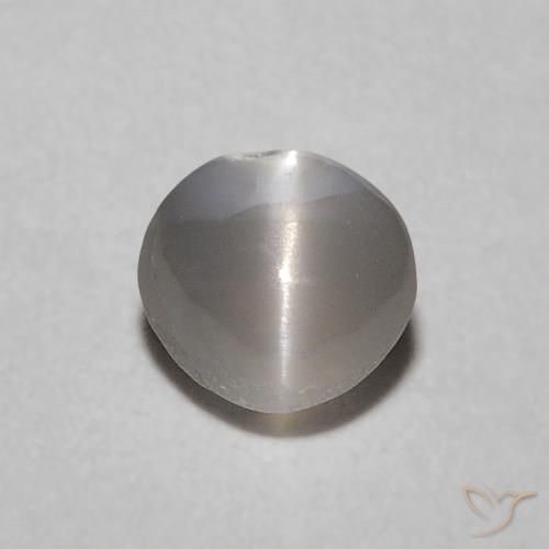 0,38 ct ovales Chrysoberyll-Katzenauge, 3,9 x 3,8 mm aus Sri Lanka, Photo A