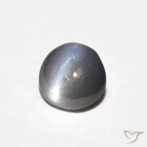 0.30ct Natural Medium Gray Chrysoberyl Cat's Eye, Oval, Opaque