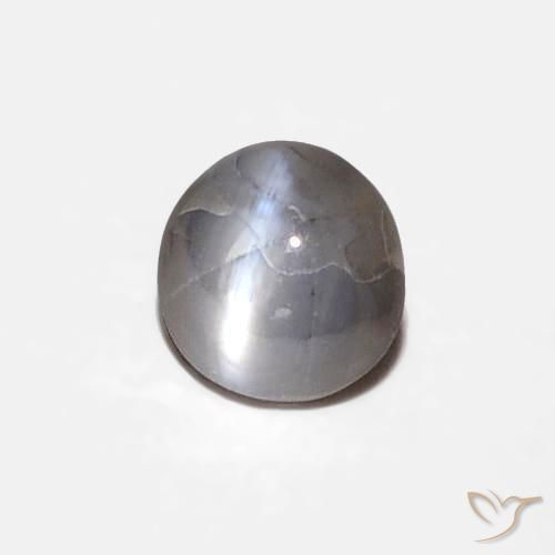 0.29 ct Gray Chrysoberyl Cat's Eye Stone, Natural Chrysoberyl Cat's Eye in Oval Cabochon Shape for Sale