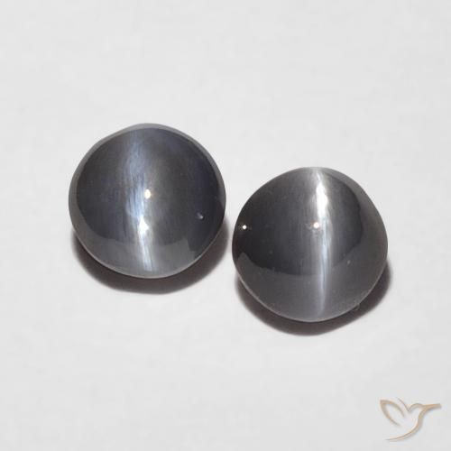 0.47 ct Round Chrysoberyl Cat's Eye, 3.5 mm From Sri Lanka, Photo A