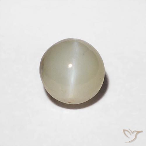 0.44 ct Round Chrysoberyl Cat's Eye, 3.9 mm From Sri Lanka, Photo A