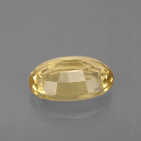 Chrysoberyl Gemstone in 9 x 7 mm (calibrated) Size for Sale, Chrysoberyl Stone in Lemon Color