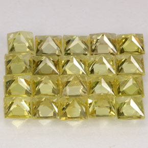 Chrysoberyl Gemstone in 3.3 x 3.2 mm Size for Sale, Chrysoberyl Stone in Lemon Color