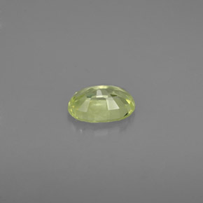 Chrysoberyl Gemstone in 6 x 4 mm (calibrated) Size for Sale, Chrysoberyl Stone in Lime Color