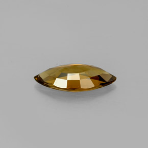 Chrysoberyl Gemstone in 10.8 x 5 mm Size for Sale, Chrysoberyl Stone in Brownish Golden Color