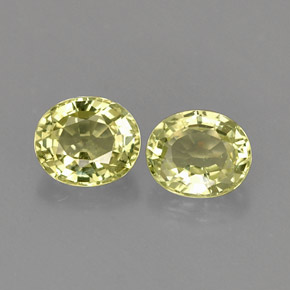 1.12 ct Green Chrysoberyl Gemstone, Chrysoberyl Gem in Oval Facet Shape for Sale.