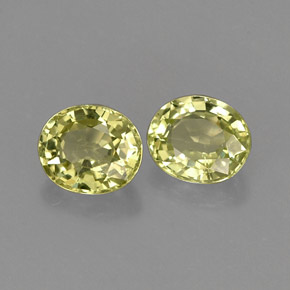 1.12 ct Green Chrysoberyl Stone, Natural Chrysoberyl in Oval Facet Shape for Sale