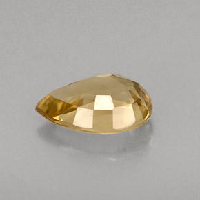Chrysoberyl Gemstone in 7 x 5 mm (calibrated) Size for Sale, Chrysoberyl Stone in Golden Color