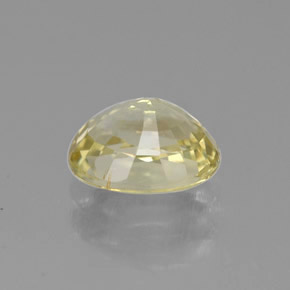 Chrysoberyl Gemstone in 7.1 x 5.5 mm Size for Sale, Chrysoberyl Stone in Golden Color
