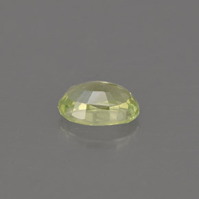 Chrysoberyl Gemstone in 6 x 4 mm (calibrated) Size for Sale, Chrysoberyl Stone in Yellow Green Color