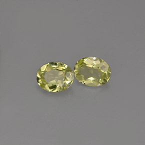 0.73 ct Green Chrysoberyl Stone, Natural Chrysoberyl in Oval Facet Shape for Sale