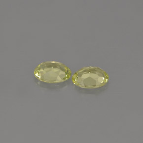 Chrysoberyl Gemstone in 5.1 x 4.1 mm Size for Sale, Chrysoberyl Stone in Yellow Green Color