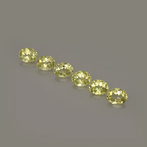 1.84 ct Green Chrysoberyl Gemstone, Chrysoberyl Gem in Oval Facet Shape for Sale.