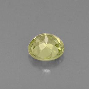 Chrysoberyl Gemstone in 4.3 mm Size for Sale, Chrysoberyl Stone in Green-Yellow Color