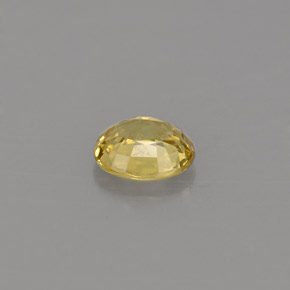 Chrysoberyl Gemstone in 5.9 x 4.8 mm Size for Sale, Chrysoberyl Stone in Golden Color