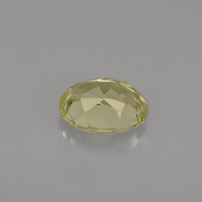 Chrysoberyl Gemstone in 6.2 x 5.1 mm Size for Sale, Chrysoberyl Stone in Yellow Green Color