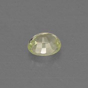 Chrysoberyl Gemstone in 5.1 x 4.4 mm Size for Sale, Chrysoberyl Stone in Yellow Green Color