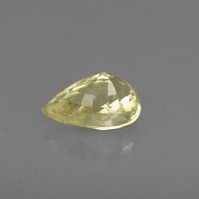 Chrysoberyl Gemstone in 6 x 4 mm (calibrated) Size for Sale, Chrysoberyl Stone in Greenish Golden Color