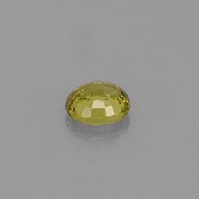 Chrysoberyl Gemstone in 5.5 x 5.1 mm Size for Sale, Chrysoberyl Stone in Golden Green Color