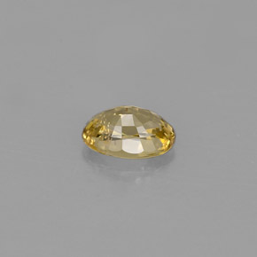 Chrysoberyl Gemstone in 6.2 x 4.3 mm Size for Sale, Chrysoberyl Stone in Golden Color