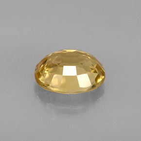 Chrysoberyl Gemstone in 6.5 x 5.4 mm Size for Sale, Chrysoberyl Stone in Golden Color