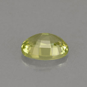 Chrysoberyl Gemstone in 8 x 6 mm (calibrated) Size for Sale, Chrysoberyl Stone in Greenish Golden Color
