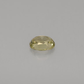 Chrysoberyl Gemstone in 5.1 x 4.1 mm Size for Sale, Chrysoberyl Stone in Yellow Green Color