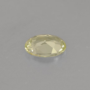 Chrysoberyl Gemstone in 7 x 5 mm (calibrated) Size for Sale, Chrysoberyl Stone in Greenish Yellow Color