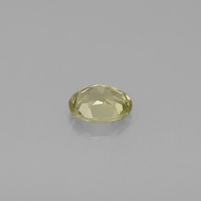 Chrysoberyl Gemstone in 5.3 x 4.3 mm Size for Sale, Chrysoberyl Stone in Yellow Green Color
