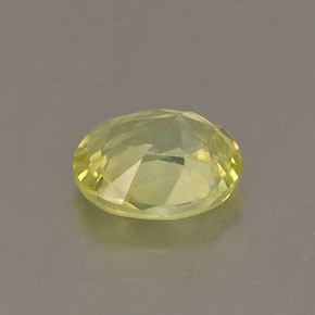 Chrysoberyl Gemstone in 5 x 4.1 mm Size for Sale, Chrysoberyl Stone in Yellow Green Color