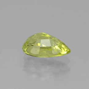 Chrysoberyl Gemstone in 8.2 x 5.3 mm Size for Sale, Chrysoberyl Stone in Greenish Yellow Color