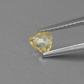Chrysoberyl Gemstone in 4.8 x 4.7 mm Size for Sale, Chrysoberyl Stone in Greenish Golden Color