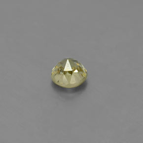 Chrysoberyl Gemstone in 4.2 mm Size for Sale, Chrysoberyl Stone in Golden Green Color