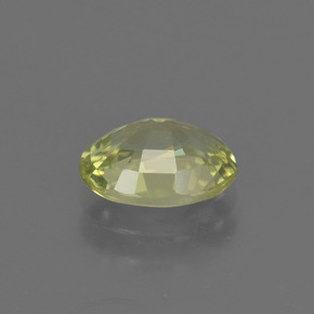 Chrysoberyl Gemstone in 8 x 6 mm (calibrated) Size for Sale, Chrysoberyl Stone in Golden Green Color
